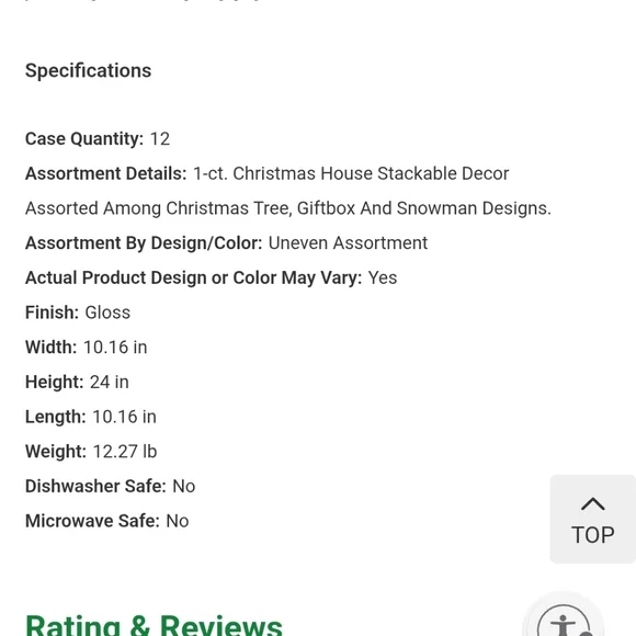 Stackable Snowman Decor - Picture 2 of 2